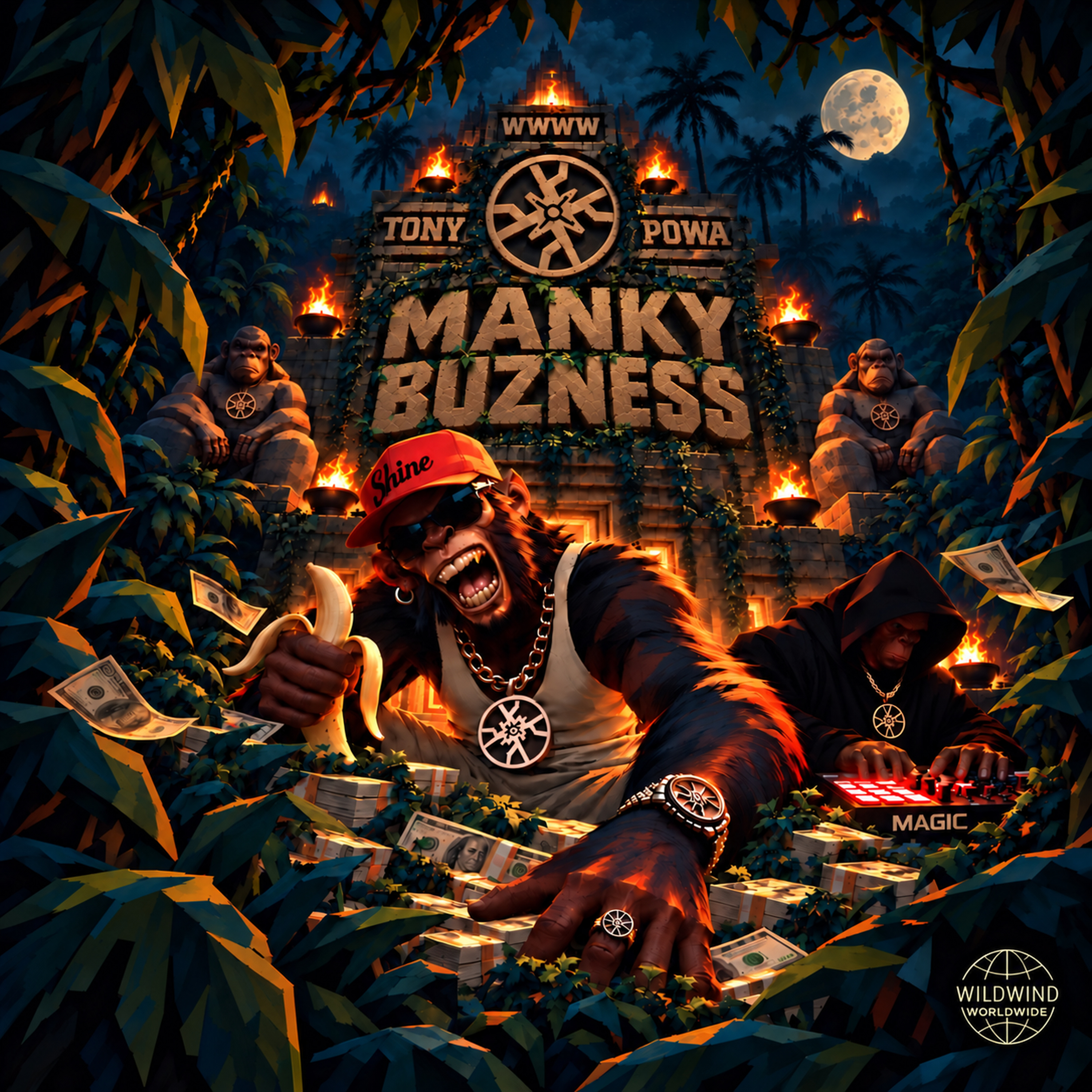 MANKY BUZNESS — artwork